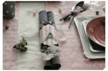 Serviettes en papier, set de table, chemin de table jetable