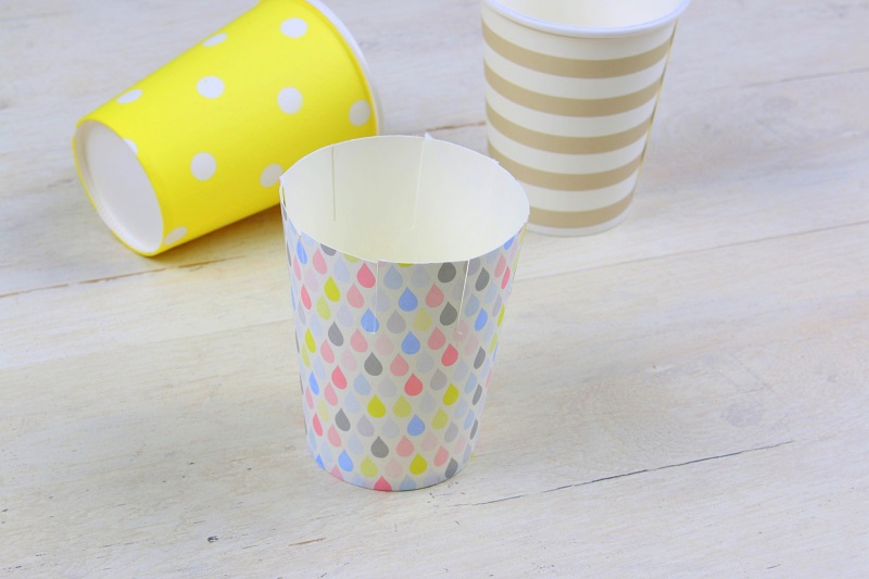 Gobelet en carton DIY