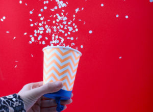 tuto pour lancer les confettis