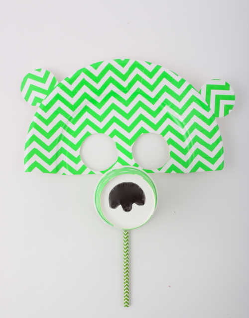 Masque ourson pour le carnaval