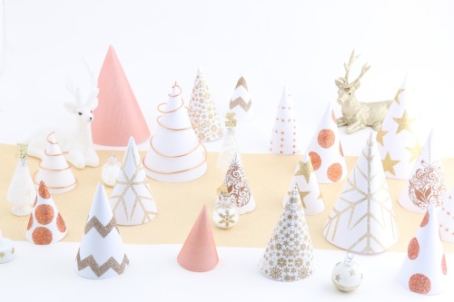 DIY calendrier de l'avent foret de sapin