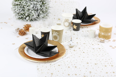 Chemin de table or Mesa Bella