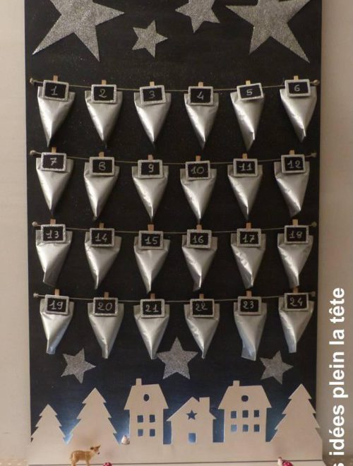 DIY calendrier de l'avent Mesa Bella