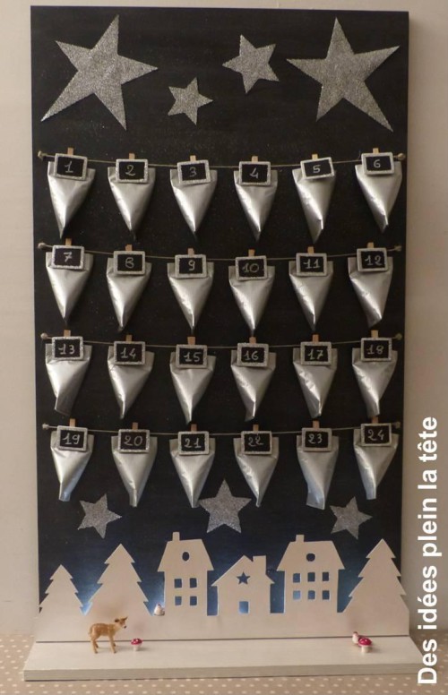 DIY calendrier de l'avent Mesa Bella