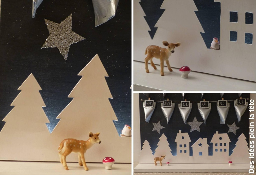 DIY calendrier de l'avent mesa bella