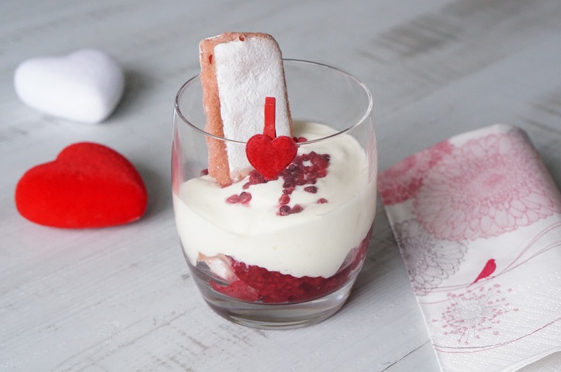 tiramisu à la framboise 