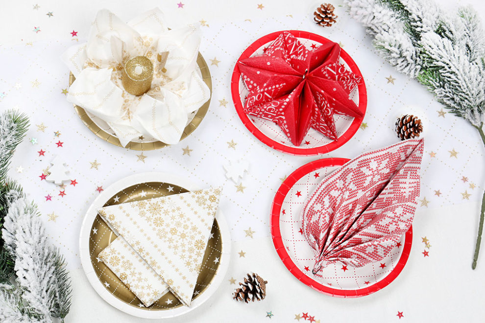A CHAQUE TABLE, SA SERVIETTE EN PAPIER ! - Mesa Bella Blog
