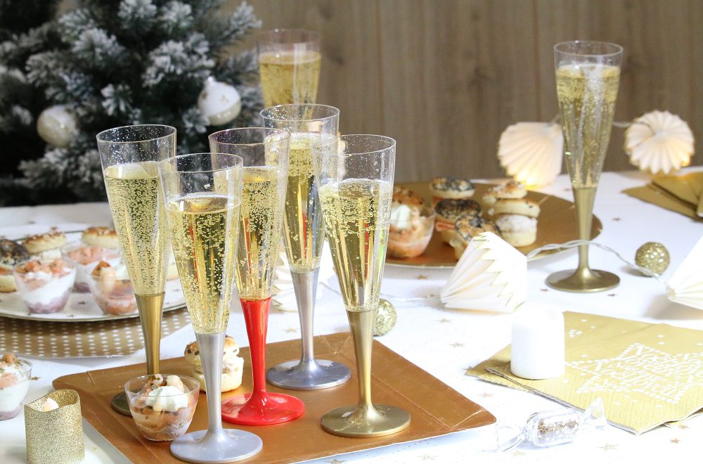 flute a champagne pour le reveillon du nouvel an