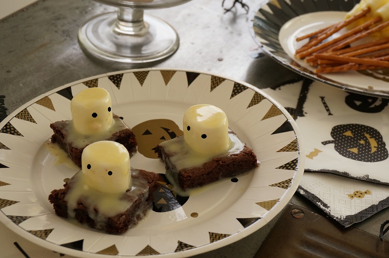 Recette fantôme et brownies 