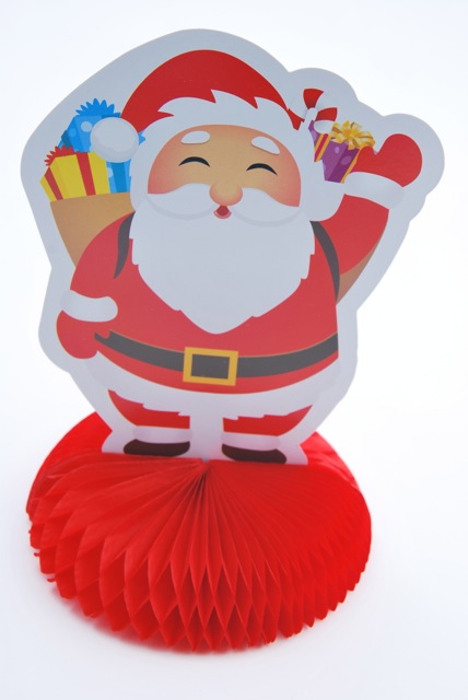 Déco papier Père Noël 