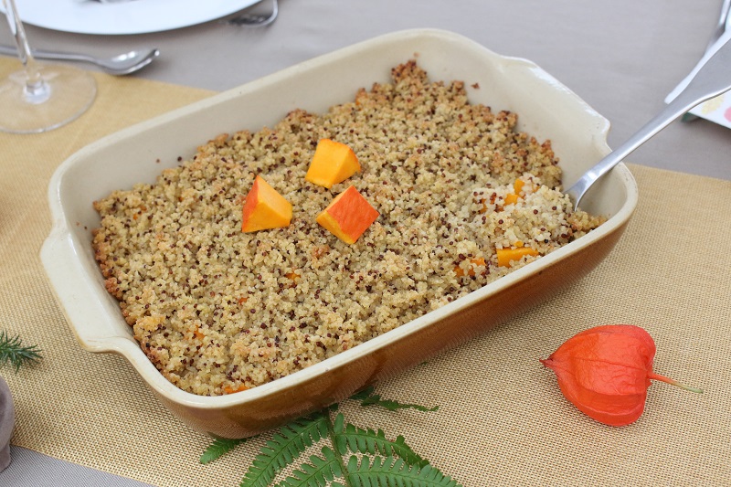 Crumble au potimarron recette sans gluten 