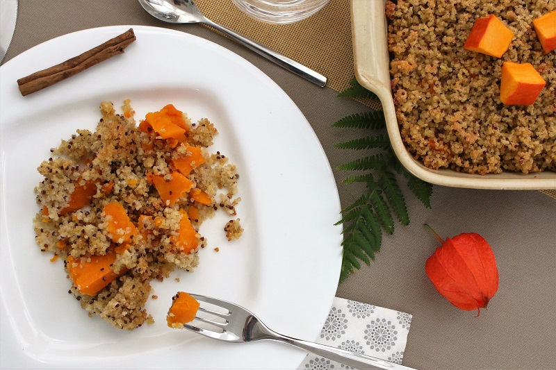 Crumble de potimarron sans gluten 