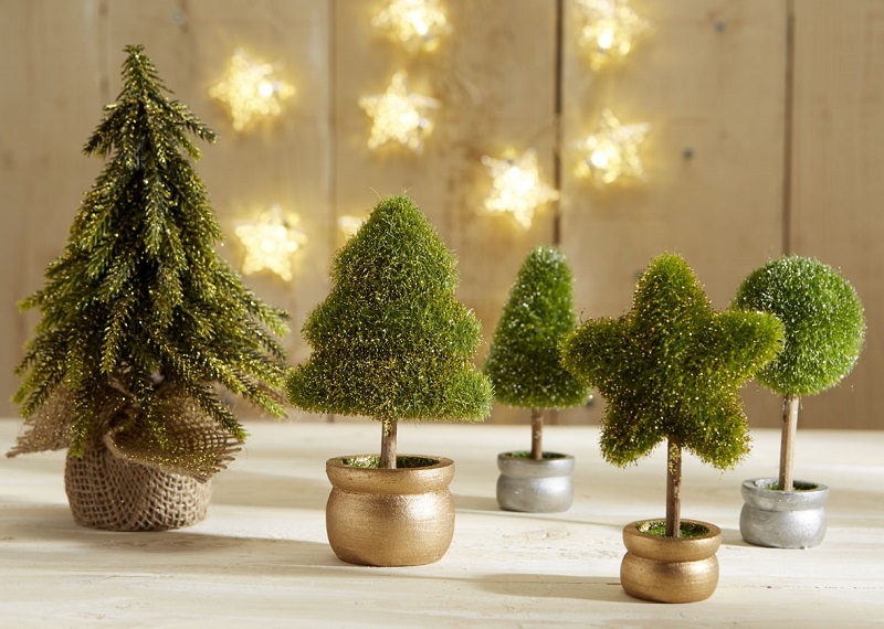 Arbres pailletés 