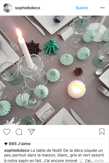 Table de Noel
