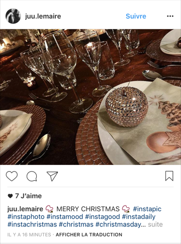 Table de fêtes