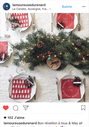 Table de Noel