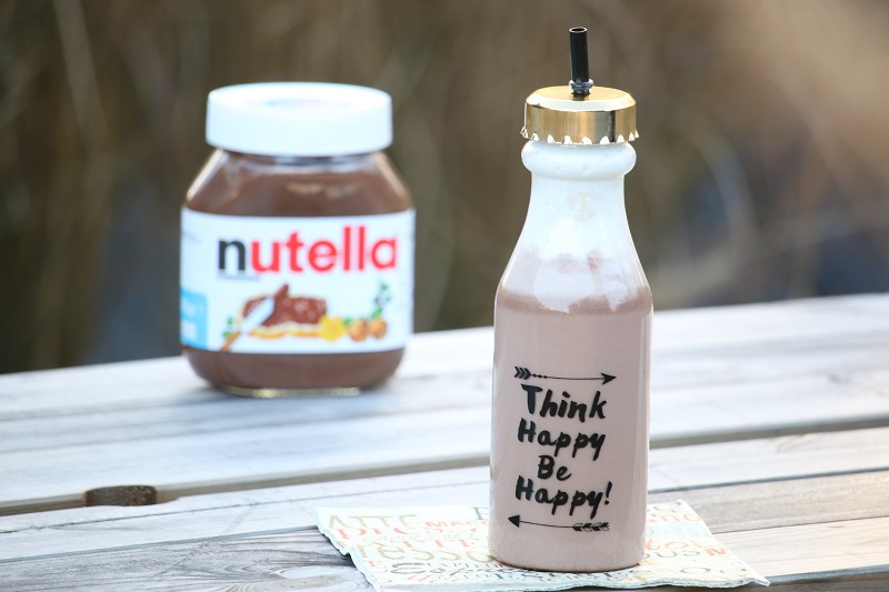 milk shake au nutella