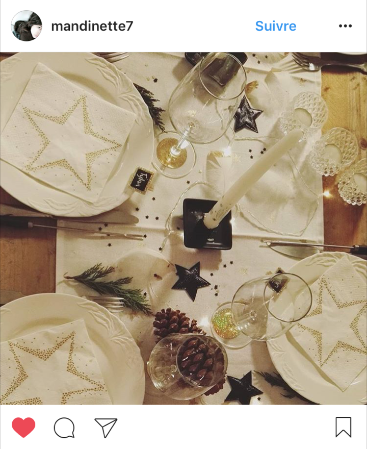 table-de-nouvel-an avec kit confettis gifi