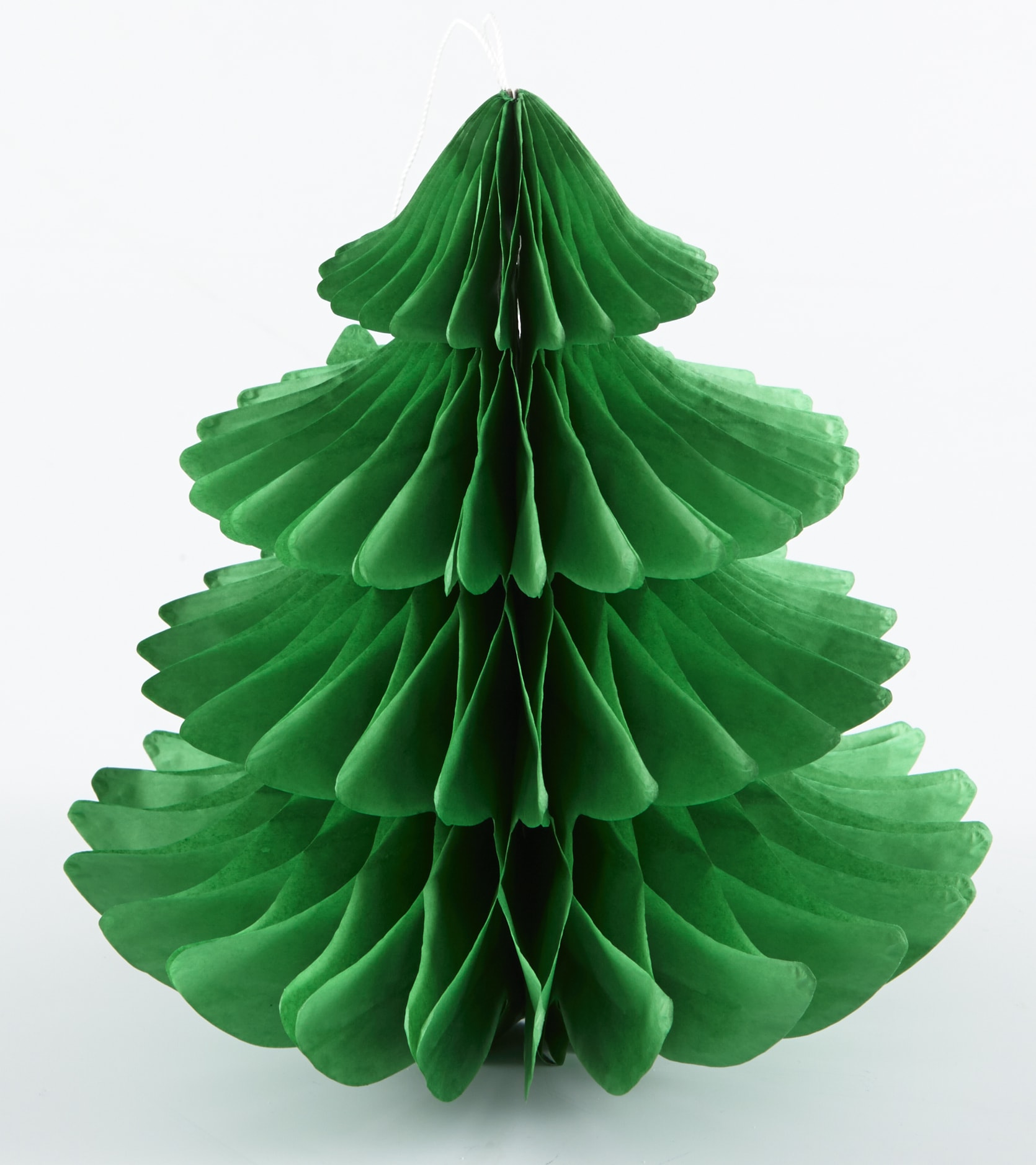 Sapin en papier vert