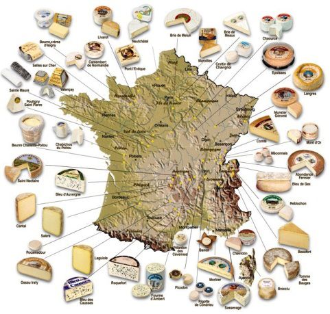 fromages français