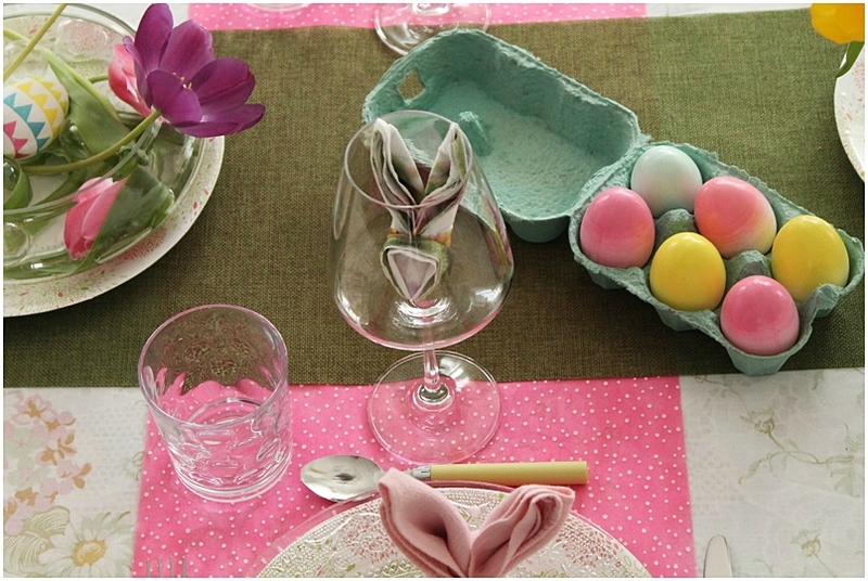 oeufs tie and dye