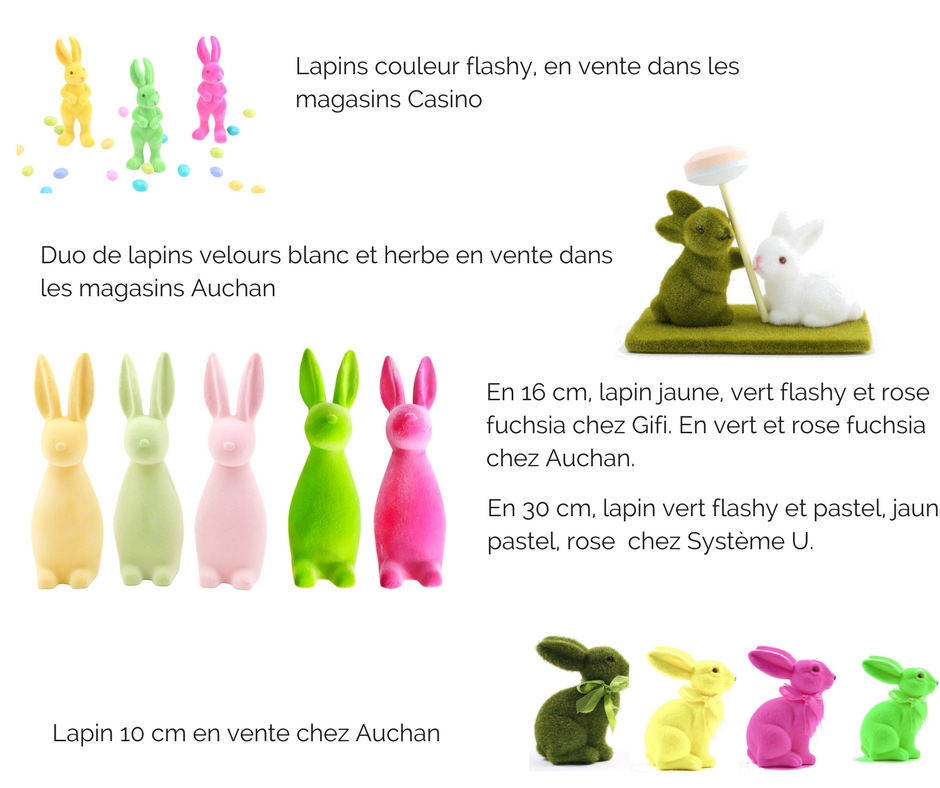 Collection lapin de Pâques de Mesa bella