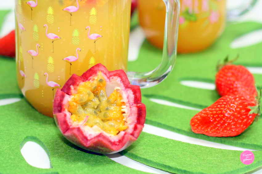 cocktail de fruits sans alcool