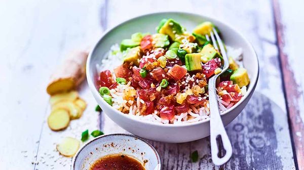 poke bowl picard thon rouge