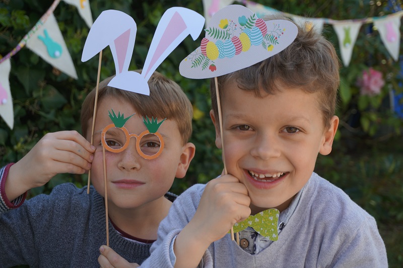 Photobooth pour enfants Pâques