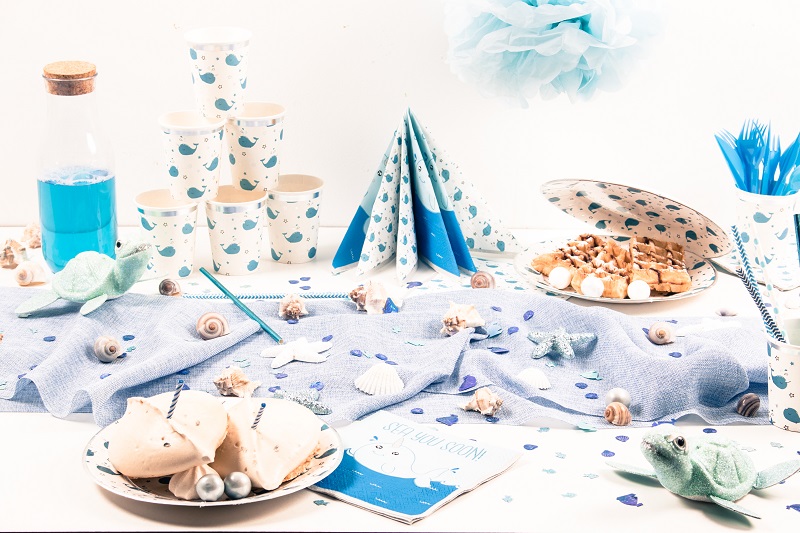 Décoration de table océan