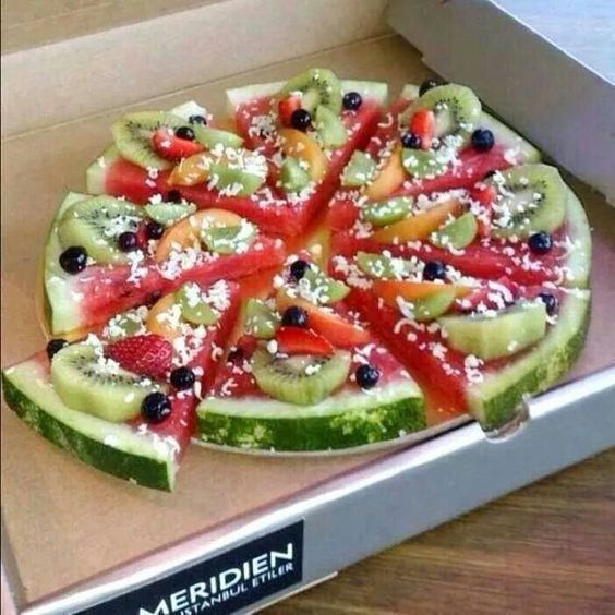 Source Pinterest, Pizza Fruit