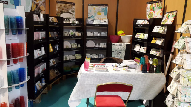 Stand Mesa Bella du salon Super U mars 2018