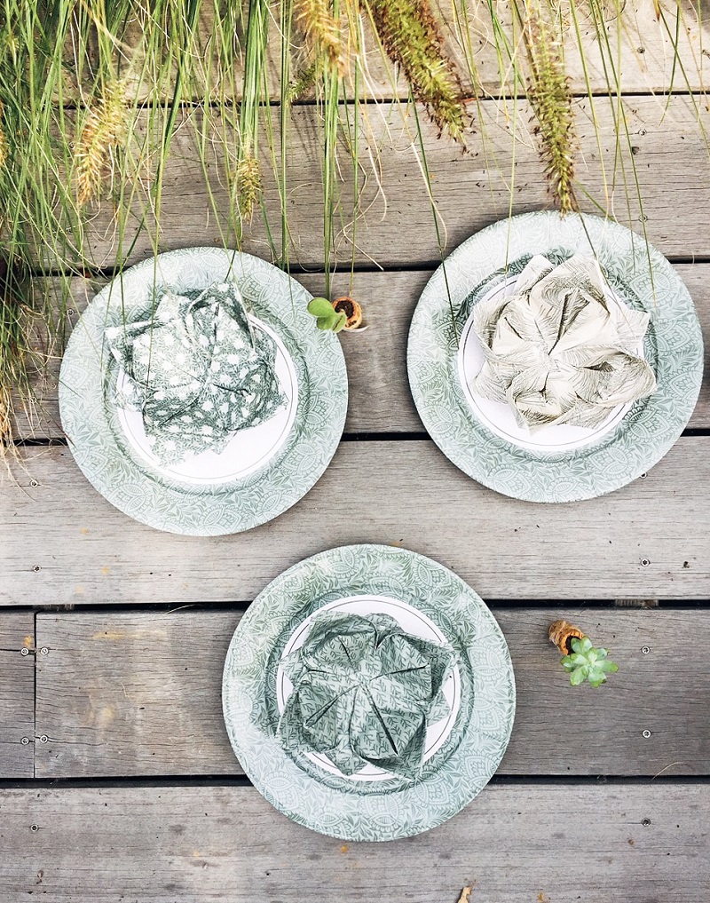 Nouvelle collection de vaisselle jetable disponible chez Alinéa