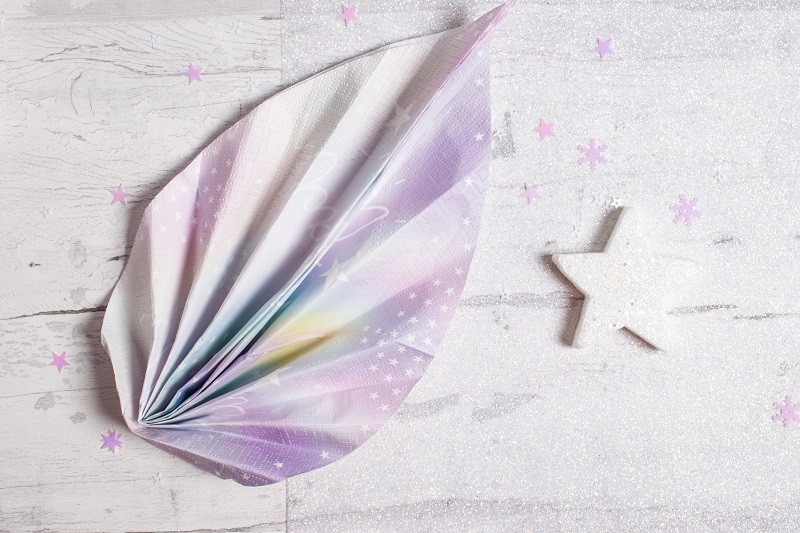 serviette arc en ciel miracle time