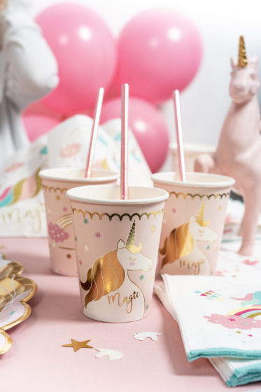 gobelet en carton licorne