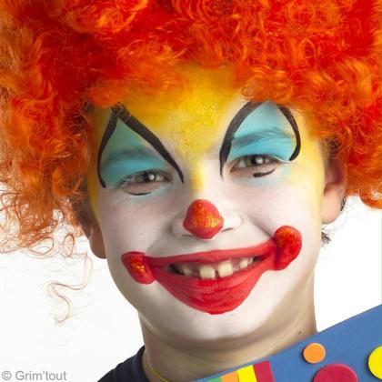 DIY maquillage clown