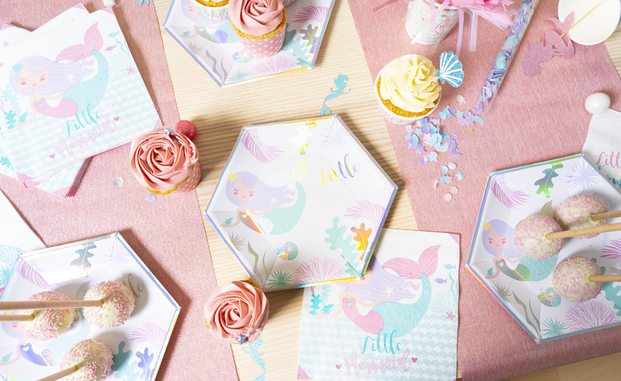 Anniversaire theme sirene mermaid party