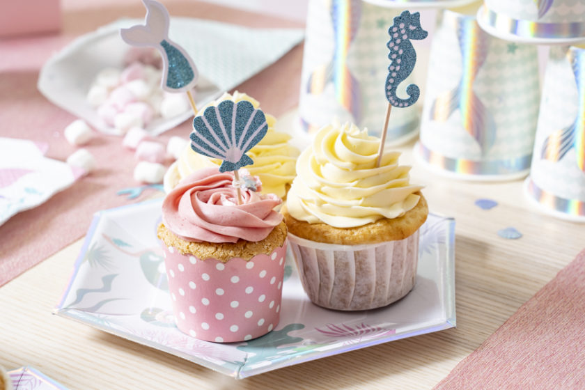 pic decdoratif sirene pour cupcake