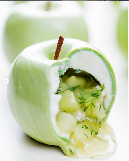 Dessert pomme de Cedric Grolet