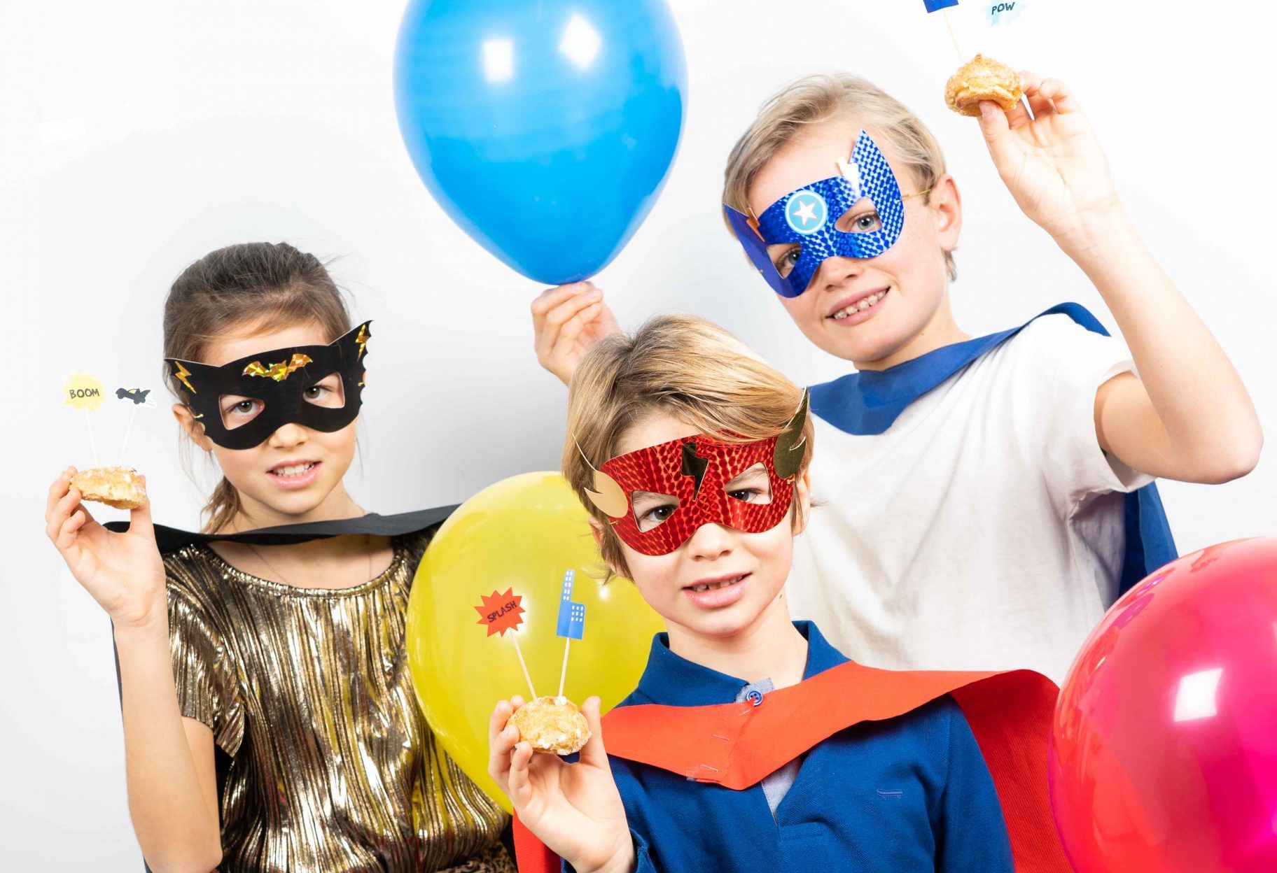 Masques d’anniversaire ou de carnaval pour une fête réussie !