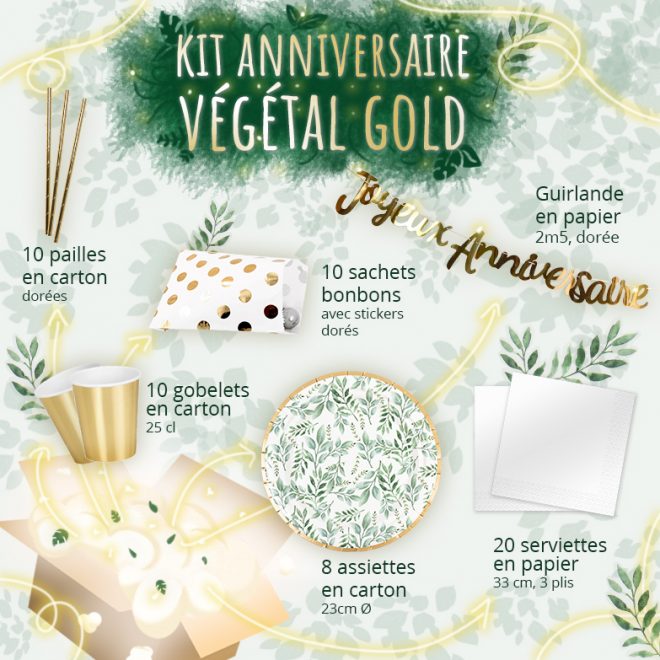 kit anniversaire adulte amazon