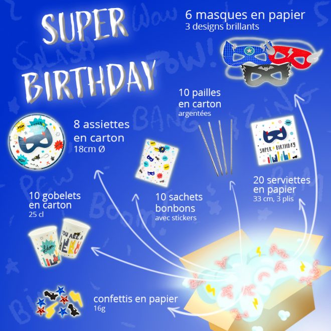 5 Astuces Pour Reussir Un Anniversaire Sur Le Theme Super Heros Mesa Bella Blog