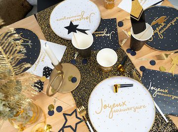 art de la table - Anniversaire